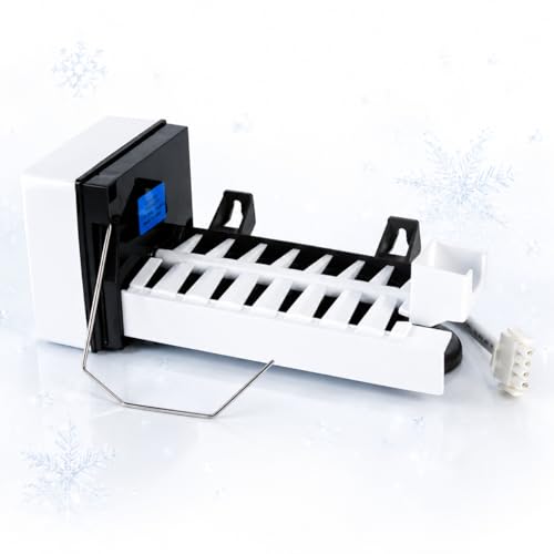 241798231 241798224 241798211 Ice Maker Replacement 5303918277 Assembly Compatible with Select Frigidaire Electrolux Kenmore Sears Refrigerators Replaces 241642511 241642501 241798201 Not Universal