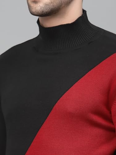 Image of Style Quotient Mens Grey Solid Sweaters