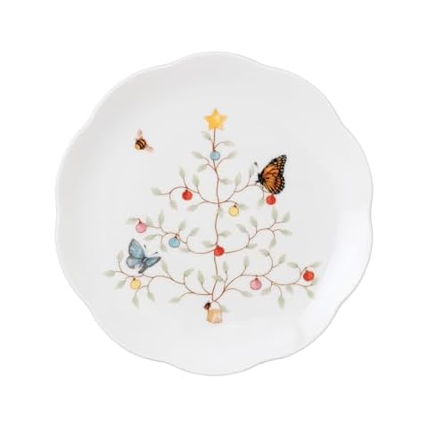 Lenox Butterfly Meadow Seasonal Dessert Plates Set Cover