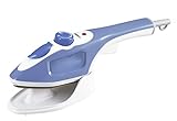 ツインバード 衣類スチーマー スチームアイロン アイロン ハンディ 軽量 ブルー SA-4086BL