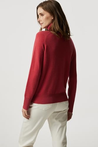 Image of EURKEA Women's Turtleneck 100% Cashmere Sweater, Long Sleeves Pullover Winter Top for Women, Gift Ready