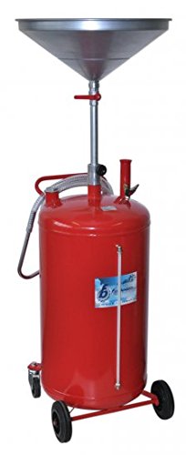 bonezzi Art.929 RECUPERATORE D'OLIO ESAUSTO 80LT su Ruote Pneumatico AD Aria Italy
