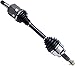 Detroit Axle - AWD Front CV Axles for 11-21 Jeep Grand Cherokee 11-25 Dodge Durango, 2 CV Axles Assembly 2012 2013 2014 2015 2016 2017 2018 2019 2020 Replacement