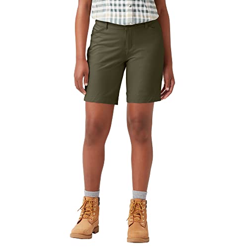 Short femme extensible contre la chaleur Dickies Temp-iQ military green