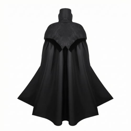 Cape nocturne longue costume adulte fini les déguisements courts sans envergure