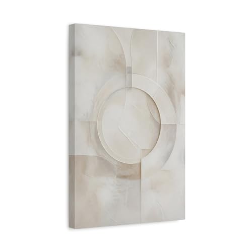 Impression sur toile géométrique abstraite châssis 3cm premium