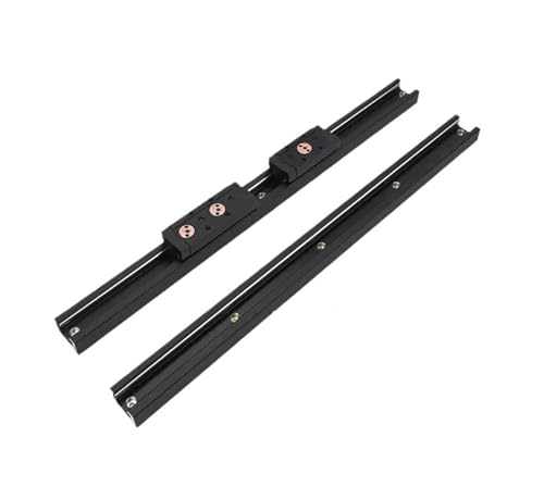 Rail de guidage linéaire haute performance en acier chromé avec double axe 600mm