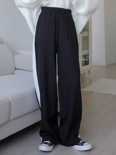 Image of dockstreet Women's /Unisex ONESOPEN Bottom Drawstring Pure Cotton Stretchable Baggy Jogger Pants || for Similar Baggy Look Order a Size or Two Large Than Your Usual Size
