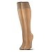 MediPeds Women's Mild Compression Support Knee High Socks, 1 Pair