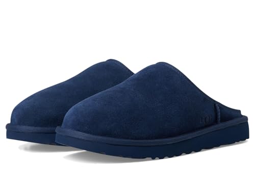 Image of UGG Men's Classic Slip On Slipper, Deep Ocean, 6