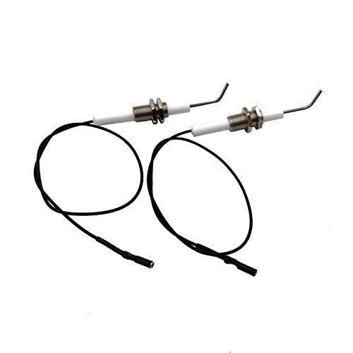 Meter Star Set of 2 Universal Ceramic Electrode Ignition Spark Plug Wire 0.3 Meter Electronic Device,Suitable for Push Button Piezo Igniter