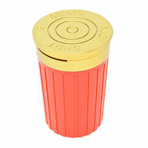 1 pc Large Ashtray Butt Bucket for Car Home Outdoor Portable Ash Holder Model Shotgun Shell,Shotgun Shell-1,One Size