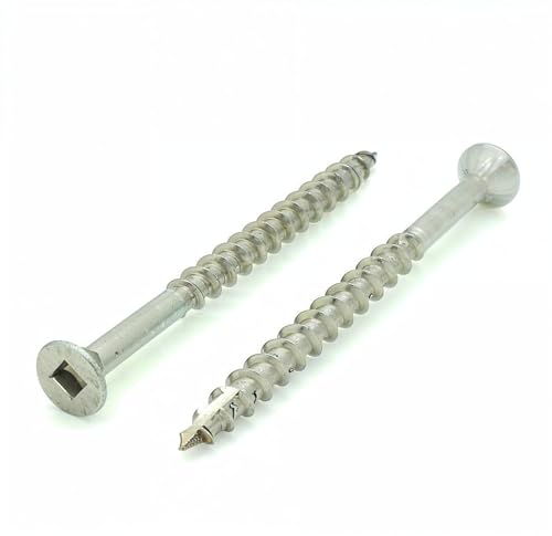 BCP 100 Qty #8 x 2-1/2" Stainless Steel Fence & Deck Screws