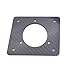 EZGO TXT 36v Golf Cart GCP1 110v AC Port Adapter Plate, Carbon Fiber