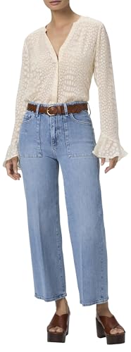 PAIGE Women's Anessa with Patch Pockets and Tab2