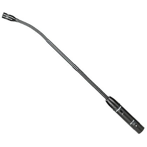 Microfono flessibile da podio/conferenza - Filtro passa-alto impostabile - Connessione XLR - Operatività phantom power 9-52V - Spugna anti-vento e flange-mount inclusi