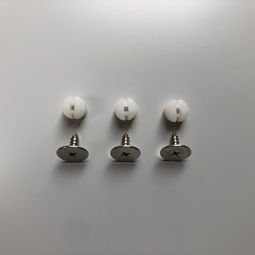 NELI 3er-Set Drucktüröffner für Schranktüren und Schubladen - Push to open - mit Magnet - passend auch für Küchenmöbel „METOD“, Silber, 7,8cm x 2cm x 1,1cm