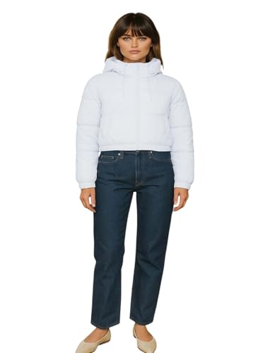 Veste matelassée KOTTY blanc poudré pour vos sorties en ville et mi-saison