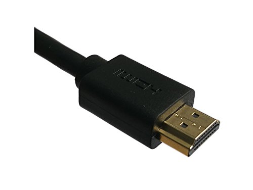 5 1 cm HDMI Angle inférieur 90 Degré de câble vertical droit - supporte 4K@60Hz, haute vitesse, HDMI 2.0 Prêt - UHD, Ethernet & Retour audio - Vidéo 4K 2160p, HD 1080p, 3D .(Hommes)