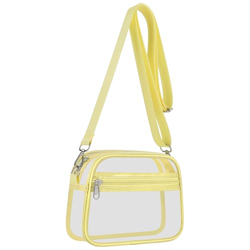 Image of USPECLARE Clear Bag for Stadium Events Clear Sports Fan Handbags Purses