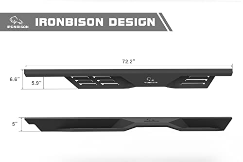 estribos laterales IRONBISON para Ford Bronco 2021-2026 miniatura 5