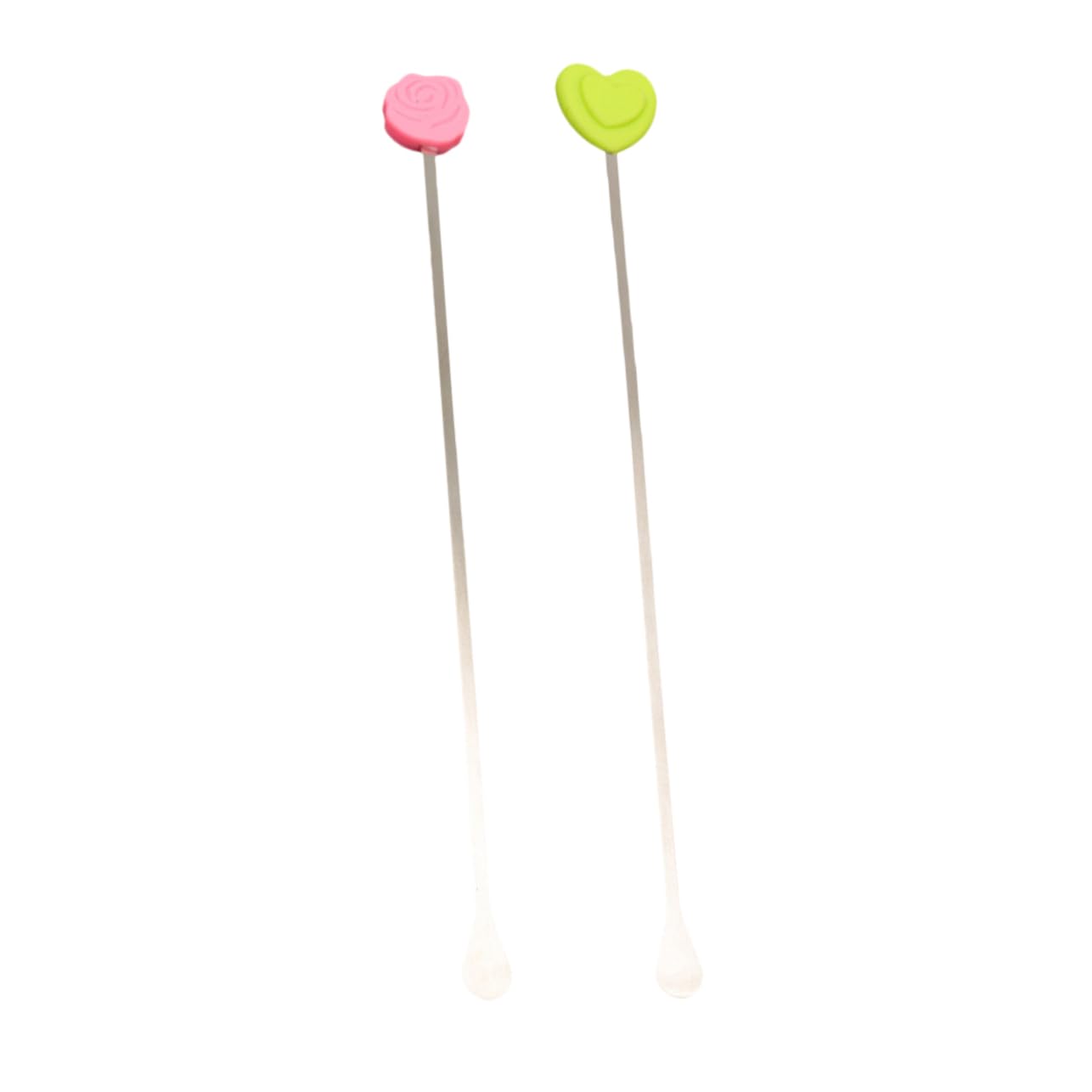 FUNOMOCYA Stirring Rod for Milk Powder 2pcs Long Handle Stirring Stick Easy to Use for Baby Heatproof Mixing Stick Set