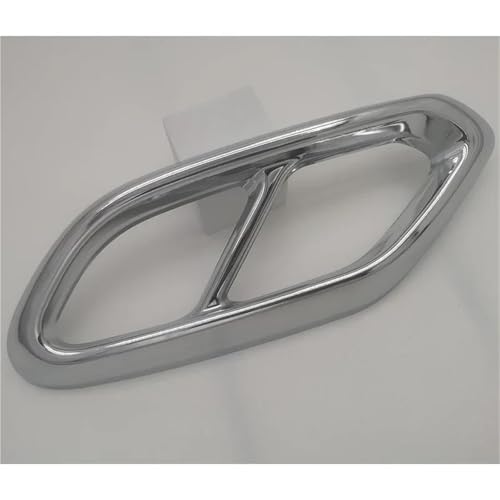 Tuyaux d'échappement quatre voies Mercedes GLC embouts de finition en acier inoxydable - 5