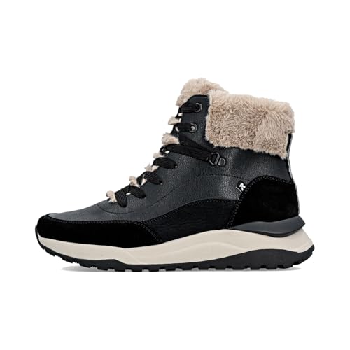 Baskets Hautes Rieker Femme W2571 Chaussures de Marche Urbaine Automne