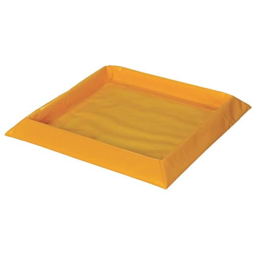 Image of Eagle T8104 4-Drum in-Line SpillNest, 32.25 inch x 107.75 inch, Yellow