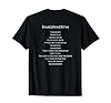 Imaginaerum (Nightwish Logo + Album tracklist) T-Shirt, Men, Black, Large #1