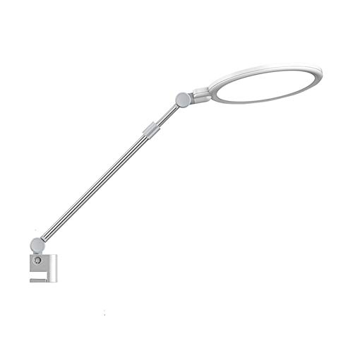 Yaoyaoshop Bedside Lamp Desk Reading Light Led Lamp Clip Light 15W Single Key Stepless Dimming Clip Light Metal Swing Arm Lamp With Clamp For Studying,Working, Reading Table Lamp Nightstand Lamp #TOP5