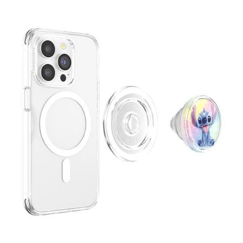 Image of PopSockets Phone Grip for MagSafe, Magnetic Holder, Phone Stand, Disney Lilo & Stitch - Stitch Dreamscape