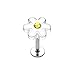 Daisy Labret 316L Surgical Steel (Silver)