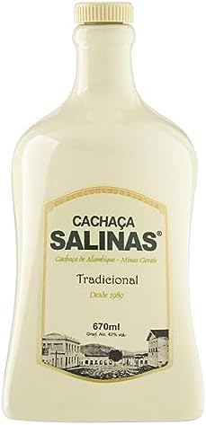 Cachaça Salinas Tradicional Ceramica 670ml