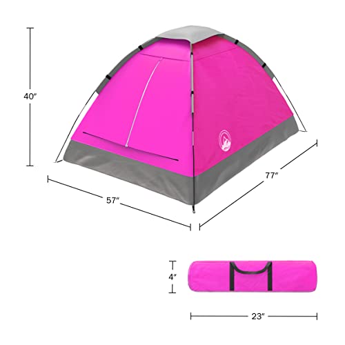Carpa Wakeman para 2 personas con cubierta y linterna miniatura 2