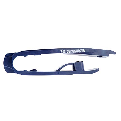 T.M. Designworks Chain Slider Husqvarna Dark Blue - Fits: Husqvarna FE 250 2014-2018