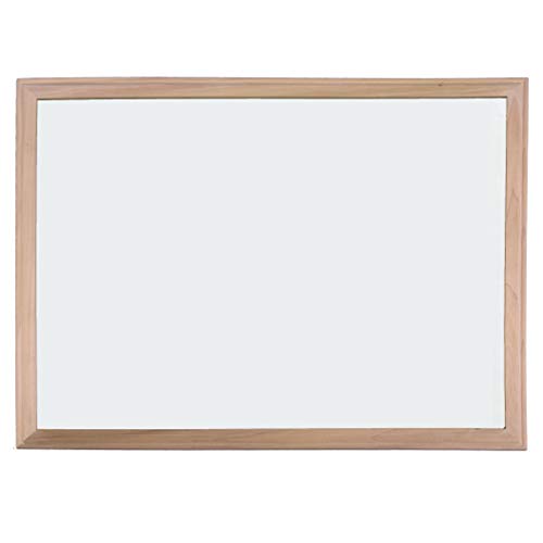 Crestline Products- Flipside Products Wood Framed White Magnetic Dry Erase Board, 24x36