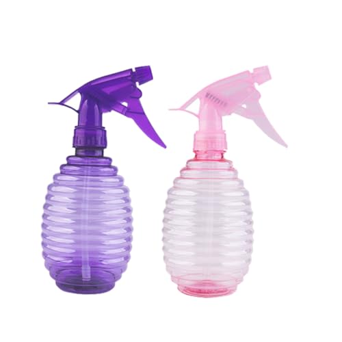 Toyvian 2pièces Bouteilles De Pulvérisation De Vaporisateur Pour Fleurs Et Cheveux Avec Embout Réglable