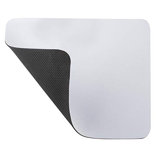 10 Pieces Blank Square Rectangular Rubber Base Fabric Surface Mouse Pads Sublimation Heat Press Thermal Transfer Mouse Pad 22 X 18 X 0.02 Cm ( Very Thin ) #TOP27