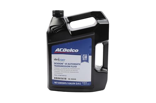 ACDelco GM Original Equipment 10-9244 (88865618) Dexron VI Full Synthetic Automatic Transmission Fluid - 1 gal