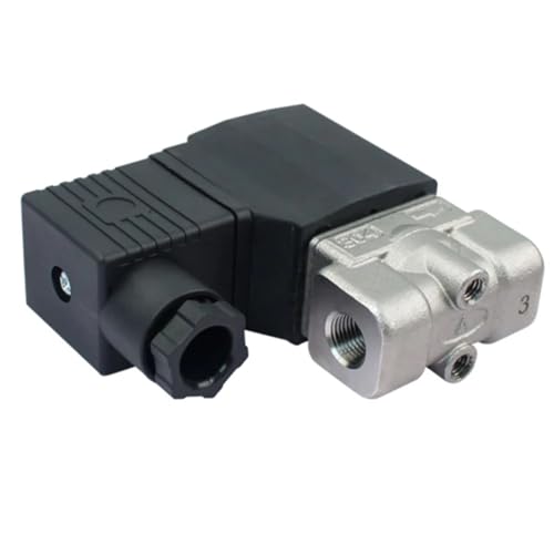 Électrovanne à vapeur inox 304 haute température 24V eau 2L150 2L200-20-B
