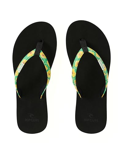 Rip Curl ���f�B�[�X Freedom Bloom�r�[�`�T���_���B, �O���[��, 24.0 cm