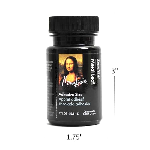 Speedball Mona Lisa 2-Ounce Metal Leaf Adhesive Size