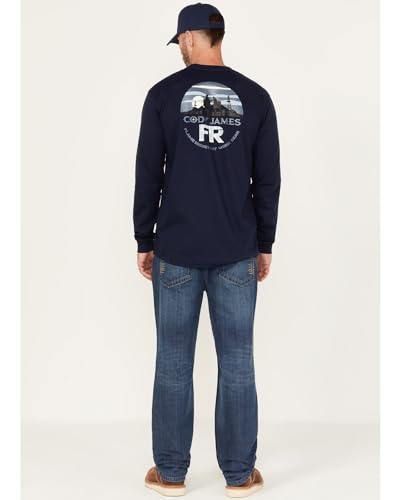 Cody James Men's Fr Medium Wash Slim Straight Jeans - Cjfrsp20j12-Medblue3