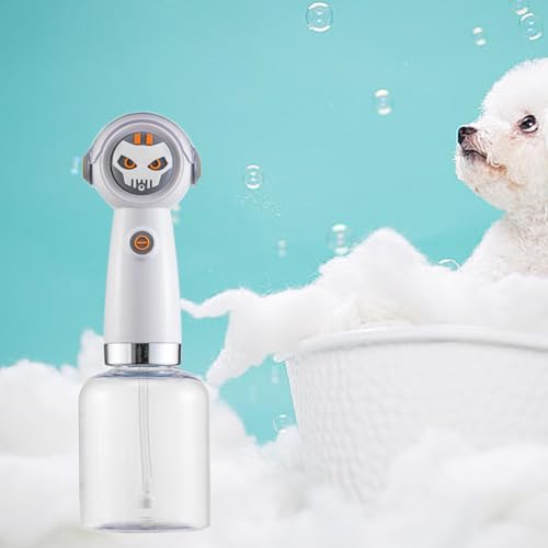 Máquina de espuma elétrica para gatos, shampoo para cães, dispensador automático de sabão para cães,
