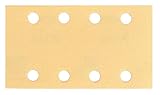 Mirka 23-688-080 - Bulldog Gold 3.2' x 5.2' 8-Hole Grip 80G (50 Sheets/Box)