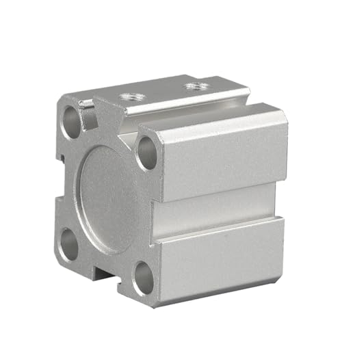 Vérin pneumatique alésage 16mm course 10mm double effet compact - 3