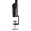 RockJam Premium Tube-Style Microphone Stand Boom Arm With Internal Springs, Desktop Clamp and Built-in Cable Management For Recording, Gaming, Streaming, Podcasting - Black #2