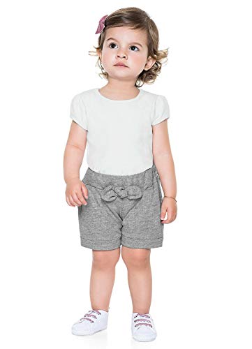 Short Bebê Menina Tigre - Fakini