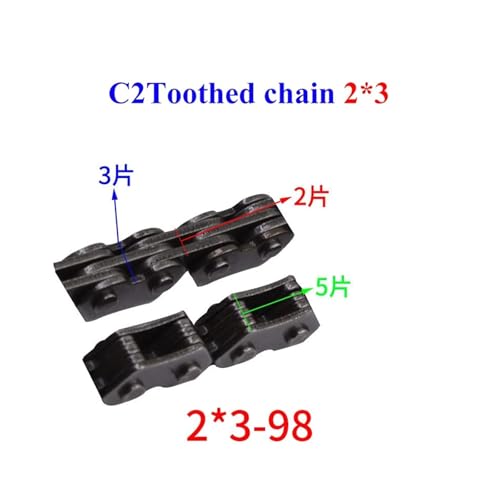 Chaîne de distribution pour CB190 et CB190R modèle silencieux 2x3 98L - 6